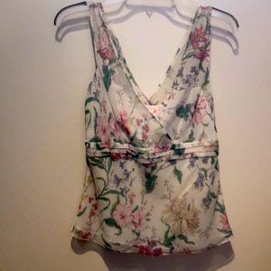 Ann Taylor Loft Floral Blouse